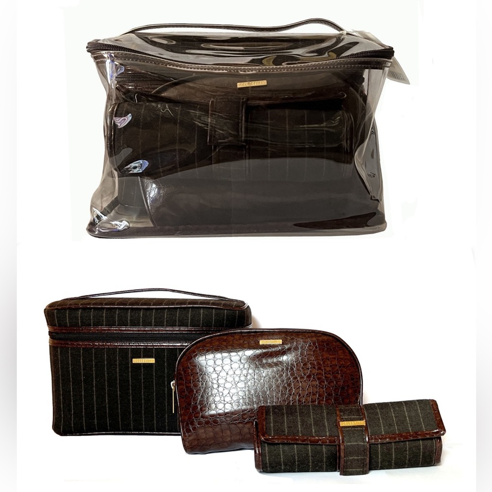 3 pcs. Celebrity Unisex Cosmetic / travel bag